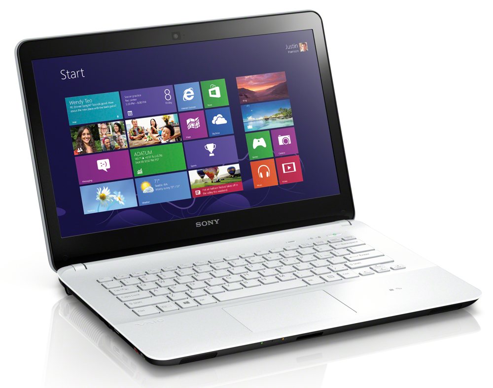Hình ảnh: Laptop sony SVF14 thiết kế sang trọng tinh tế