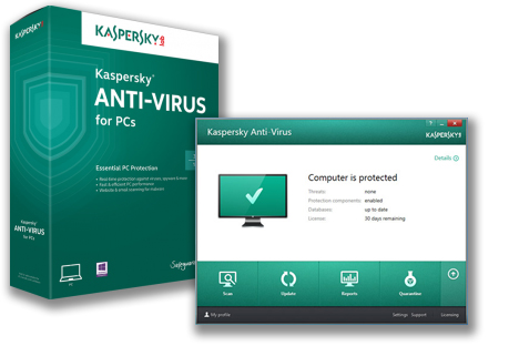 Kaspersky Anti-Virus bản quyền