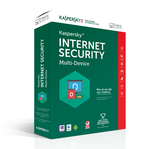 Kaspersky Internet Security BẢN QUYỀN giá rẻ nhất hà nội