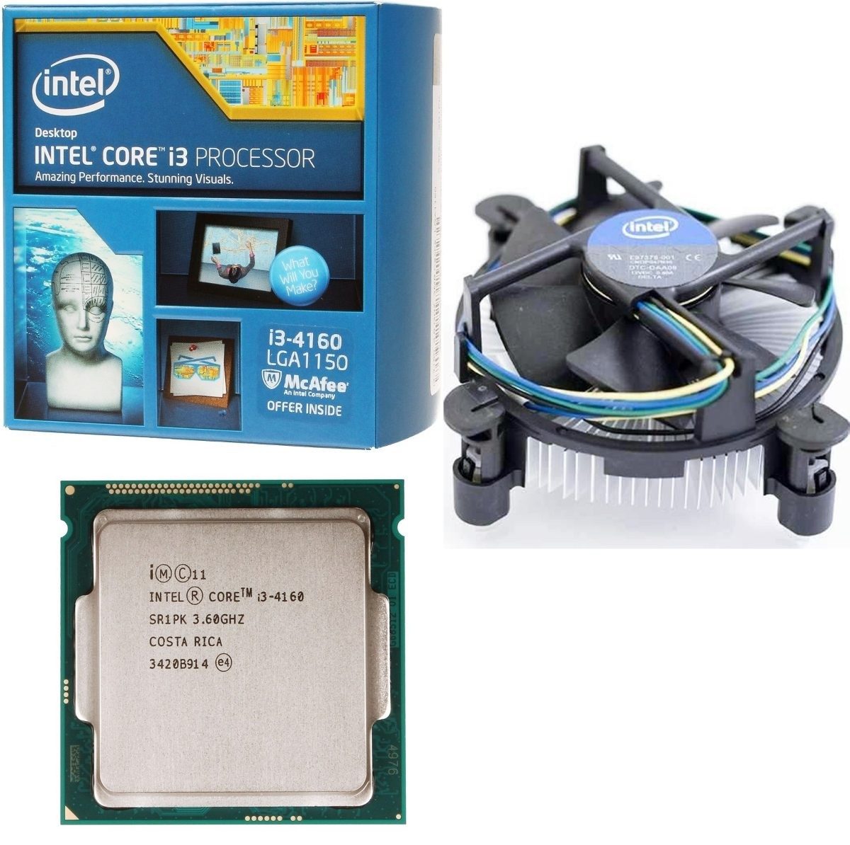 Bộ vi xử lý Intel® Core™ i3-4160 - 3.60GHz / 3M / Sk1150