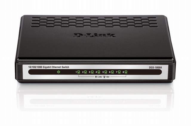 Dlink DGS1008A- 8 cổng (10/100/1000Mbps)